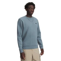 Bluza Under Armour Unstoppable Fleece. Czarne bluzy z kapturem Under Armour, m, bez wzorów, z dzianiny, z kapturem. Za 474.99 zł.
