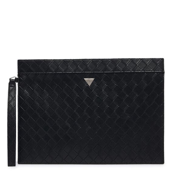 Saszetka Guess. Czarne saszetki i nerki Guess, z aplikacjami, małe, bez dodatków. Za 214.99 zł.