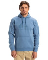 Bluza z kapturem COMP LOGO Niebieski Mężczyźni. Niebieskie bluzy z kapturem Quiksilver, m, z aplikacjami, z bawełny, z kapturem. Za 299.99 zł.