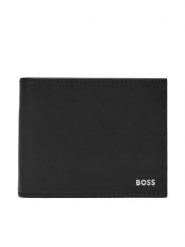 BOSS Portfel męski 50546139 Czarny. Czarne portfele Boss, bez wzorów, ze skóry. Za 479.99 zł.