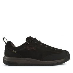 Trekkingi Keen. Czarne buty trekkingowe Keen, bez wzorów, bez zapięcia. Za 429.99 zł.