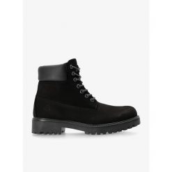 Buty outdoor męskie Lumberjack River 2. Czarne buty trekkingowe Lumberjack, bez wzorów, bez zapięcia, outdoorowe. Za 389.99 zł.