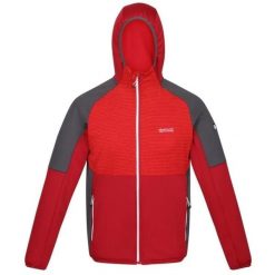 Męska Kurtka Softshell Regatta Optare- Wiatroszczelna i Oddychająca. Czerwone kurtki Regatta, m, bez wzorów, z elastanu, bez kaptura. Za 240.99 zł.