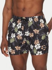 BOSS Szorty kąpielowe Piranha 50508844 Czarny Regular Fit. Czarne kąpielówki Boss, m, bez wzorów, z syntetyku. Za 209.99 zł.