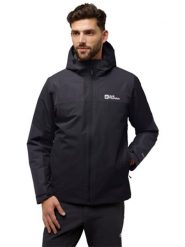 Jack Wolfskin Kurtka funkcyjna "Jasper" w kolorze czarnym rozmiar: 3XL. Czarne kurtki outdoor i hardshell Jack Wolfskin, xl, bez wzorów, z materiału, bez kaptura. Za 478.62 zł.