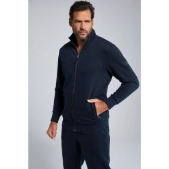 Męska Bluza dresowa stójka do 8XL. Niebieskie bluzy JAY-PI, m, bez wzorów, z bawełny, bez kaptura. Za 279.99 zł.