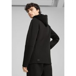 Męska rozpinana bluza z kapturem EVOSTRIPE PUMA Black. Czarne bluzy z kapturem Puma, l, bez wzorów, z kapturem, do biegania. W wyprzedaży za 219.00 zł.