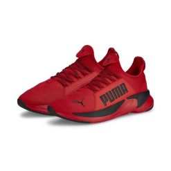 Buty do chodzenia męskie Puma SOFTRIDE PREMIER SLIP-ON. Czarne buty sportowe casual Puma, bez wzorów, bez zapięcia. W wyprzedaży za 269.00 zł.