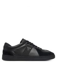 Guess Sneakersy FMFDRA ELE12 Czarny. Czarne buty sportowe casual Guess, z aplikacjami, ze skóry, bez zapięcia. Za 494.99 zł.