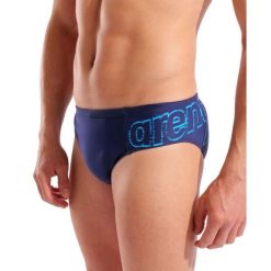 Kąpielówki Arena Scratchy Swim Briefs Navy. Niebieskie kąpielówki Arena, m, bez wzorów. Za 119.99 zł.