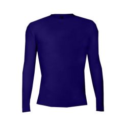 Koszulka z długim rękawem Pro Compression Adults Men Round Neck Undershirt. Fioletowe bluzy BADGER SPORT, l, bez wzorów, bez kaptura. Za 173.95 zł.