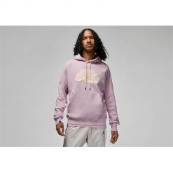 Bluza sportowa męska Nike Air Jordan Jumpman. Czerwone bluzy z kapturem Nike, m, bez wzorów, z kapturem. Za 458.00 zł.