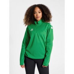 Bluza do piłki ręcznej dla dorosłych Hummel hml CORE XK. Zielone bluzy Hummel, s, bez wzorów, bez kaptura. Za 204.00 zł.