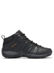 Columbia Trekkingi Woodburn II Chukka Wp Omni-Heat 2105171 Czarny. Czarne botki sznurowane Columbia, bez wzorów, ze skóry, bez obcasa, bez zapięcia. Za 335.00 zł.
