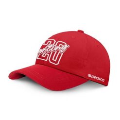 Czapka z daszkiem 120. rocznica Real Sporting de Gijón Siroko SC120 Cantera Red. Czerwone czapki z daszkiem SIROKO, bez wzorów, z tkaniny. Za 126.00 zł.