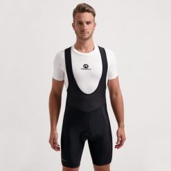 Spodenki rowerowe męskie Rogelli Econ. Czarne spodenki rowerowe Rogelli, m, bez wzorów, rowerowe. W wyprzedaży za 112.00 zł.