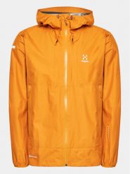 Haglöfs Kurtka przeciwdeszczowa L.I.M GTX 605232 Żółty Active Fit. Żółte kurtki outdoor i hardshell Haglöfs, l, bez wzorów, z syntetyku, bez kaptura. Za 929.99 zł.