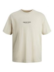 Jack & Jones Koszulka w kolorze kremowym rozmiar: M. Brązowe bezrękawniki Jack & Jones, m, bez wzorów, z bawełny, bez kołnierzyka, bez ramiączek. Za 48.28 zł.