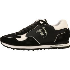 Trussardi Jeans RUNNING Tenisówki i Trampki black. Buty do biegania marki TRUSSARDI JEANS. Za 419.00 zł.