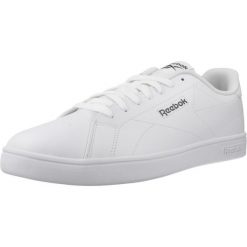 Buty REEBOK COURT CLEAN Biały. Białe buty sportowe casual Reebok, bez wzorów, z materiału, bez zapięcia. Za 237.99 zł.