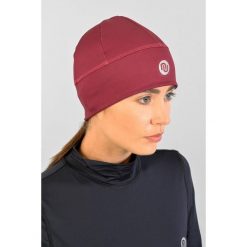 Czapka krótka ocieplana do biegania Unisex Nessi Sportswear. Czerwone czapki zimowe NESSI SPORTSWEAR, bez wzorów. Za 139.00 zł.