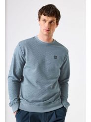 Garcia Bluza w kolorze błękitnym rozmiar: S. Niebieskie bluzy Garcia, s, bez wzorów, bez kaptura. Za 136.78 zł.