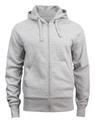 Clique Bluza z kapturem Harper rozpinana z mieszanki bawełny – grey melange. Szare bluzy z kapturem CLIQUE, m, bez wzorów, z bawełny, z kapturem. Za 307.40 zł.