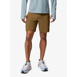 Spodenki męskie Columbia Cosmiques Pro Nylon Short. Brązowe szorty Columbia, m, bez wzorów, z nylonu, sportowe. Za 377.99 zł.