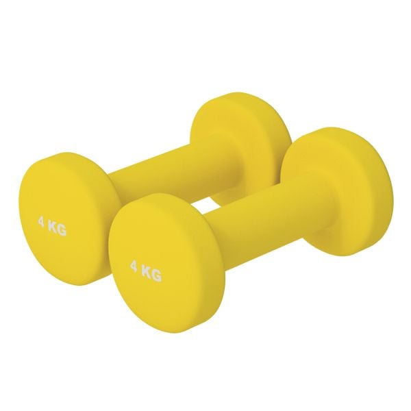 Hantle fitness od 0.5 do 5 kg Gorilla Sports. Żółte piżamy GORILLA SPORTS, m, bez wzorów, z materiału, bez ramiączek. Za 119.99 zł.