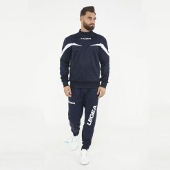 Kompletny dres sportowy CALCUTTA TOKYO. Niebieskie komplety dresowe Legea, xl, bez wzorów, z dresówki, bez ramiączek. W wyprzedaży za 128.00 zł.