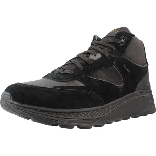 Buty GEOX U SPHERICA ACTIF X1 Czarny. Czarne buty turystyczne Geox, bez wzorów, ze skóry, bez zapięcia, trekkingowe. Za 512.99 zł.