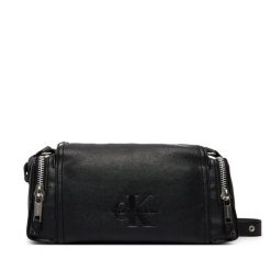 Saszetka Calvin Klein. Czarne saszetki i nerki CALVIN KLEIN, bez wzorów, z jeansu. Za 529.99 zł.