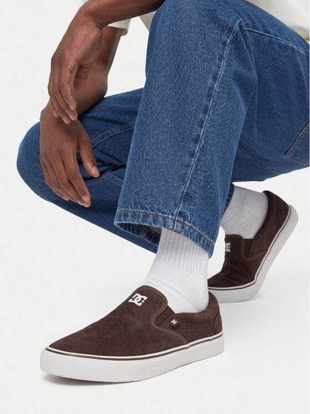 DC Shoes Tenisówki CEO-LEA-ZL-0010M Brązowy ciemny. Brązowe trampki DC Shoes, m, bez wzorów, bez zapięcia. Za 219.99 zł.