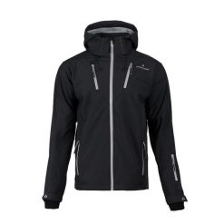 Kurtka softshell męska Vara SS. Szare kurtki softshell Bergson, m, bez wzorów, z softshellu, bez kaptura. W wyprzedaży za 449.00 zł.