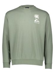 Quiksilver Bluza w kolorze zielonym rozmiar: S. Zielone bluzy Quiksilver, s, bez wzorów, bez kaptura. Za 119.68 zł.