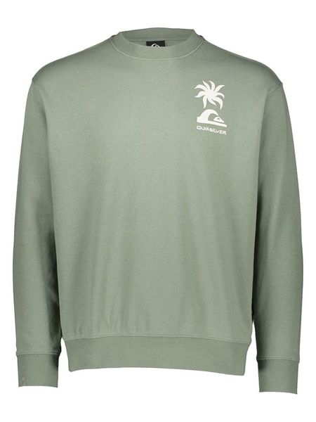 Quiksilver Bluza w kolorze zielonym rozmiar: S. Zielone bluzy Quiksilver, s, bez wzorów, bez kaptura. Za 119.68 zł.