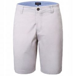 Męskie Szorty, Krótkie Spodenki - Pako Jeans - Beżowe. Brązowe szorty Pako Jeans, m, bez wzorów, z bawełny, klasyczne. Za 149.00 zł.