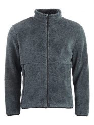 Peak Mountain Kurtka polarowa "Chef" w kolorze szarym rozmiar: XXL. Szare kurtki Peak Mountain, xxl, bez wzorów, z polaru, bez kaptura. Za 139.95 zł.