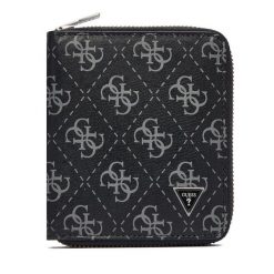 Portfel Guess. Czarne portfele Guess, z aplikacjami. Za 319.99 zł.