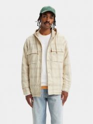 Levi's® Kurtka przejściowa Jack Worker A7264-0000 Beżowy Relaxed Fit. Brązowe kurtki m, bez wzorów, z bawełny, bez kaptura. Za 459.99 zł.