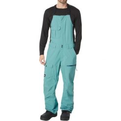 Spodnie narciarskie męskie Quiksilver Utility Snow Bib ogrodniczki. Niebieskie spodnie narciarskie i snowboardowe Quiksilver, m, bez wzorów, z poliesteru, narciarskie. W wyprzedaży za 521.00 zł.