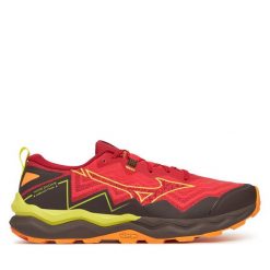Buty do biegania Mizuno. Czerwone buty do biegania Mizuno, bez wzorów, bez zapięcia, do biegania, mizuno wave. Za 389.99 zł.