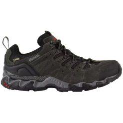 Buty trekkingowe Meindl Portland GTX. Czarne buty trekkingowe MEINDL, bez wzorów, z materiału, bez zapięcia. Za 1,088.00 zł.