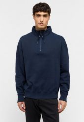 MĘSKA BLUZA ROZPINANA MUSTANG Franklin Dark Sapphire 1015636 4136. Niebieskie bluzy Mustang, m, bez wzorów, bez kaptura. Za 149.99 zł.