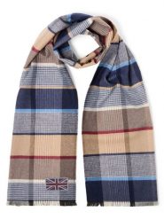 Finshley & Harding London Szalik z domieszką wełny Mężczyźni wielokolorowy, ONE SIZE. Szaliki Finshley & Harding London, bez wzorów, z wełny. Za 149.95 zł.