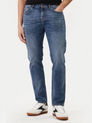 KARL LAGERFELD Jeansy 265508 562850 Niebieski Slim Fit. Niebieskie jeansy KARL LAGERFELD, m. Za 589.99 zł.