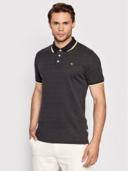 Jack&Jones PREMIUM Polo Win 12169064 Czarny Regular Fit. Czarne koszulki polo Jack&Jones PREMIUM, m, bez wzorów, z syntetyku, bez kołnierzyka, bez ramiączek. Za 79.99 zł.