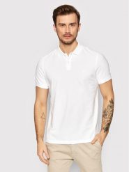 Marc O'Polo Polo B21 2266 53000 Biały Regular Fit. Białe koszulki polo Marc O'Polo, m, bez wzorów, z bawełny, bez kołnierzyka, bez ramiączek. Za 189.99 zł.