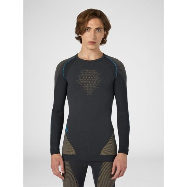 Evolutyon Thermal Jersey. Czarne bielizna termoaktywna UYN, na zimę, m, bez wzorów, z jersey, bez ramiączek, narciarskie. Za 250.35 zł.