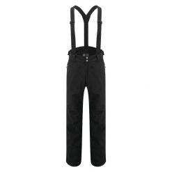 Męskie Spodnie Narciarskie Wodoodporne Z Szelkami Achieve II. Czarne spodnie narciarskie i snowboardowe Dare 2B, m, bez wzorów, narciarskie. Za 158.99 zł.